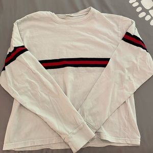 Brandy Melville Stripe Long Sleeve Top